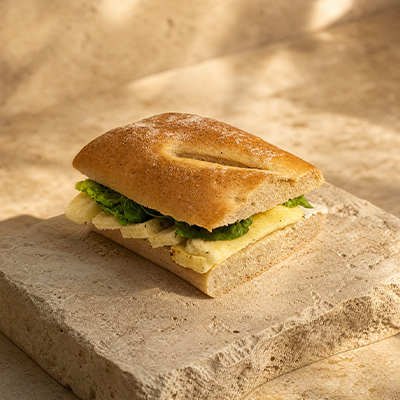imBrot Sandwich Grillkäse.