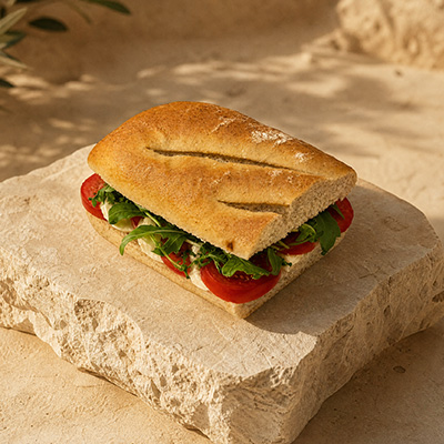 imBrot Sandwich Tomate – Mozzarella.